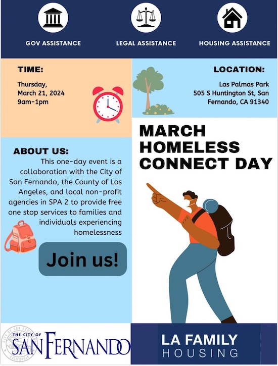March Homeless Connect Day