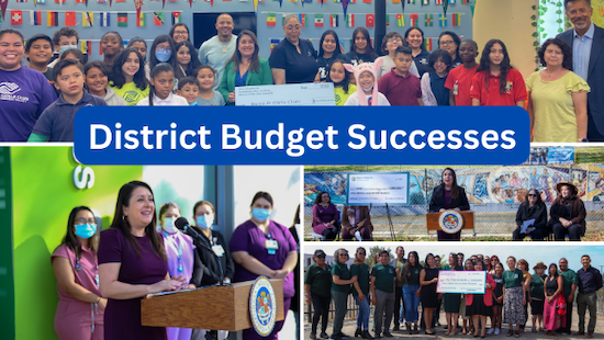 District Budget Successes