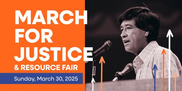 March for Justice and Resource Fair: Sunday, March 30, 2025