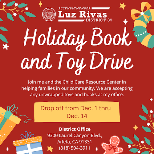 Holiday Book and Toy Drive