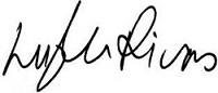 Luz Rivas signature