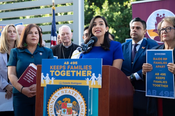 Assemblywoman Celeste Rodriguez, Child Advocates, And Immigrant Rights Leaders Urge Governor Newsom To Sign AB 495: The Family Preparedness Plan Act Of 2025