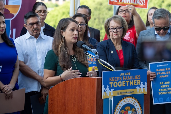 Assemblywoman Celeste Rodriguez, Child Advocates, And Immigrant Rights Leaders Urge Governor Newsom To Sign AB 495: The Family Preparedness Plan Act Of 2025