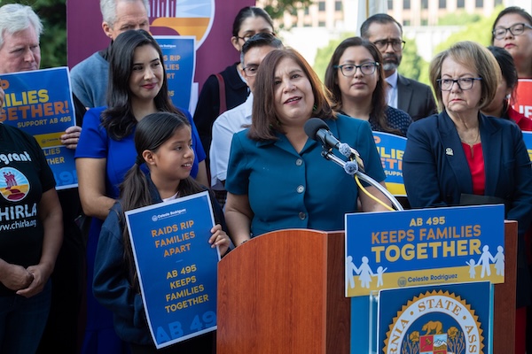 Assemblywoman Celeste Rodriguez, Child Advocates, And Immigrant Rights Leaders Urge Governor Newsom To Sign AB 495: The Family Preparedness Plan Act Of 2025