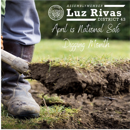 April is National Safe Digging Month