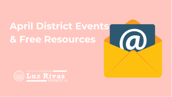 April Community Events and Free Resources