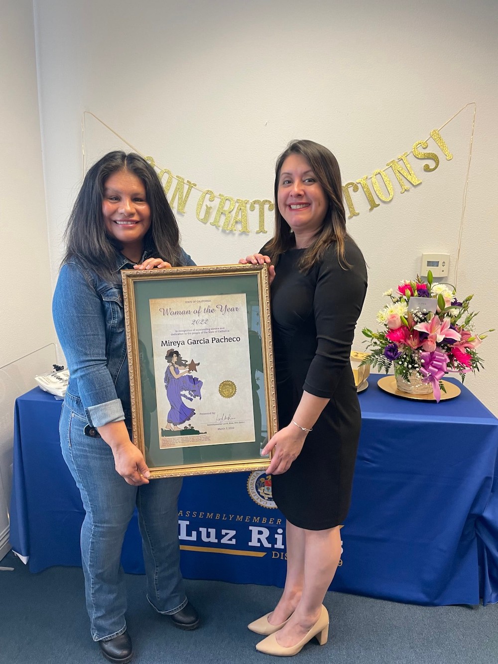 Woman of the Year – Mireya Garcia Pacheco