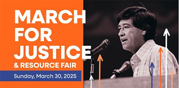 March for Justice and Resource Fair: Sunday, March 30, 2025