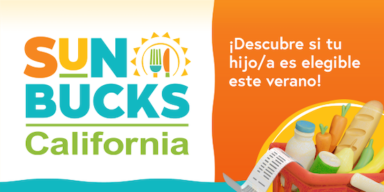 SUN Bucks California: ¡Descubre si tu hijo/a es elegible este verano!