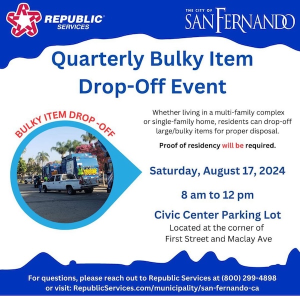 Quarterly Bulky Item Drop-Off Event