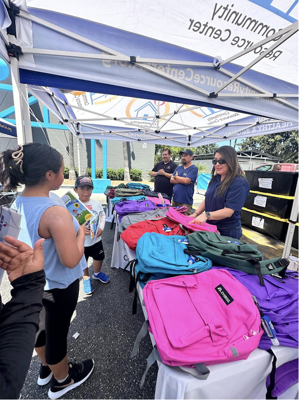 Assemblywoman Rivas at the Back to School Resource Fair