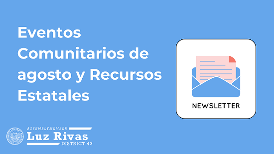 Events Comunitarios de agosto y Recursos Estatales