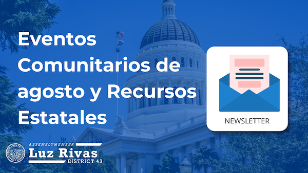 Eventos Comunitarios de agosto y Recursos Estatales