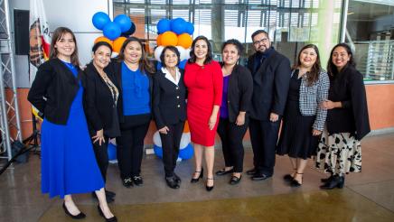 Assemblywoman Celeste Rodriguez and guests at Community Swearing-In Ceremony
