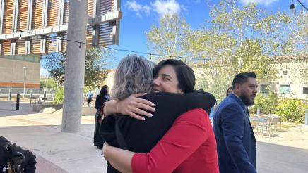 Assemblywoman Celeste Rodriguez and guests at Community Swearing-In Ceremony
