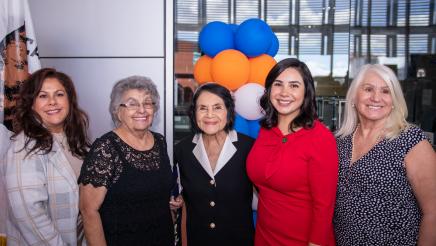 Assemblywoman Celeste Rodriguez and guests at Community Swearing-In Ceremony