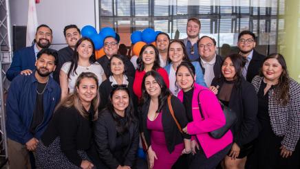 Assemblywoman Celeste Rodriguez and guests at Community Swearing-In Ceremony