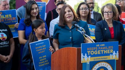 Assemblywoman Celeste Rodriguez, Child Advocates, And Immigrant Rights Leaders Urge Governor Newsom To Sign AB 495: The Family Preparedness Plan Act Of 2025