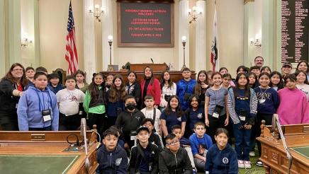 Kittridge Elementary Visits Capitol